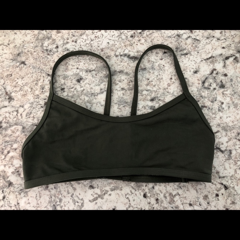 Jolyn Hunter Green Small Eli Top- NEW without tags